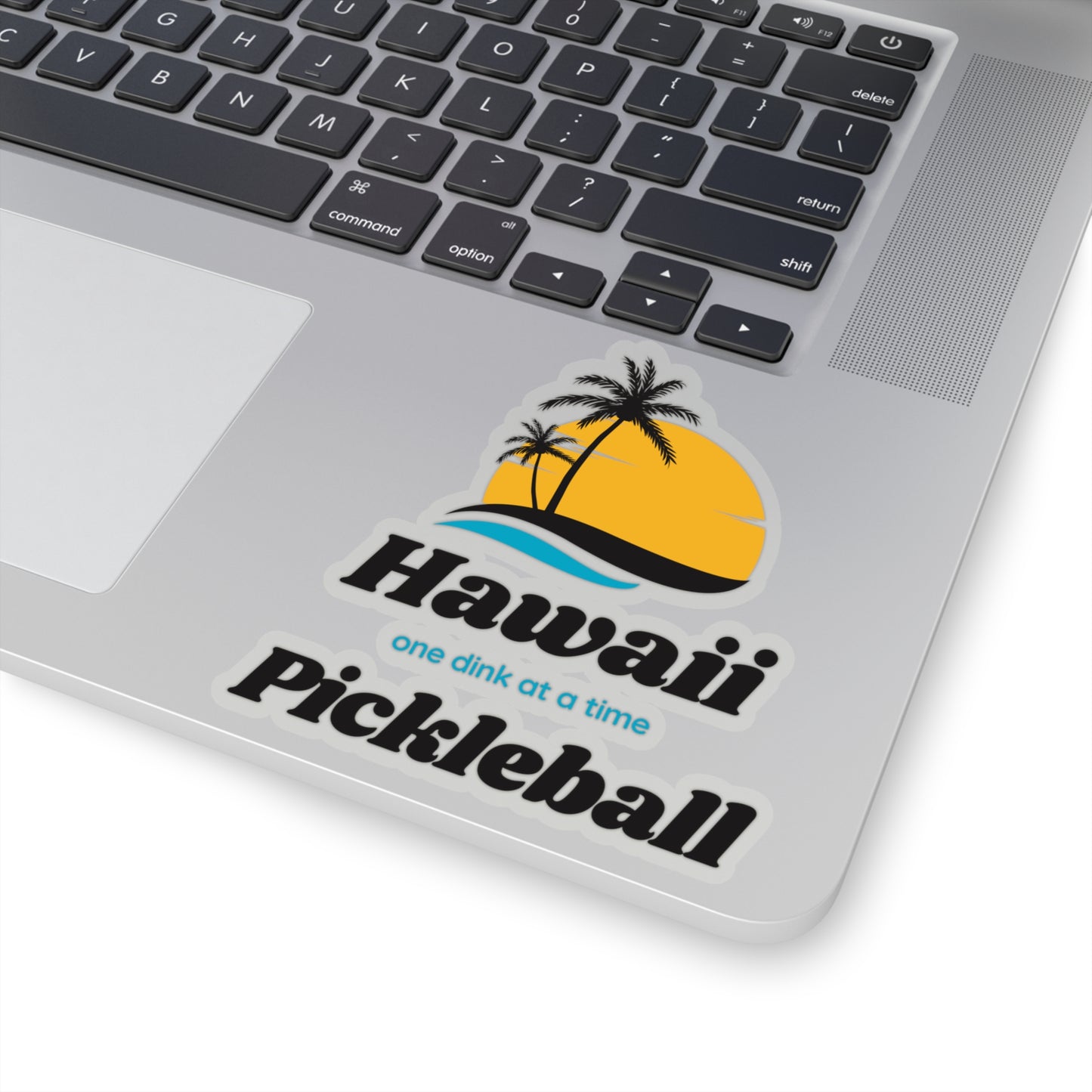 Hawaii Pickleball Under the Hawaiian Sun Sticker