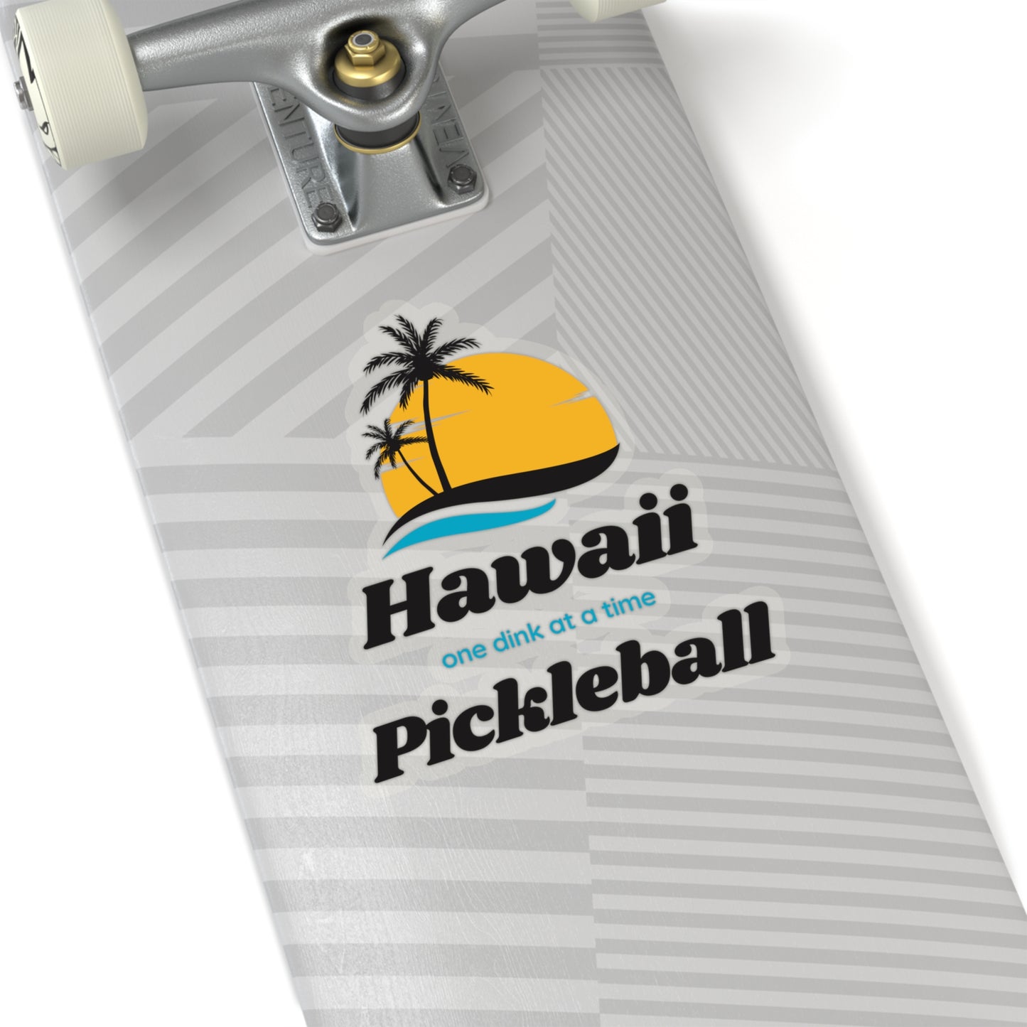 Hawaii Pickleball Under the Hawaiian Sun Sticker