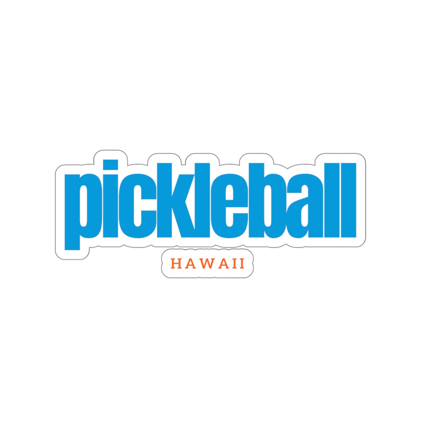 Pickleball Hawaii Sticker