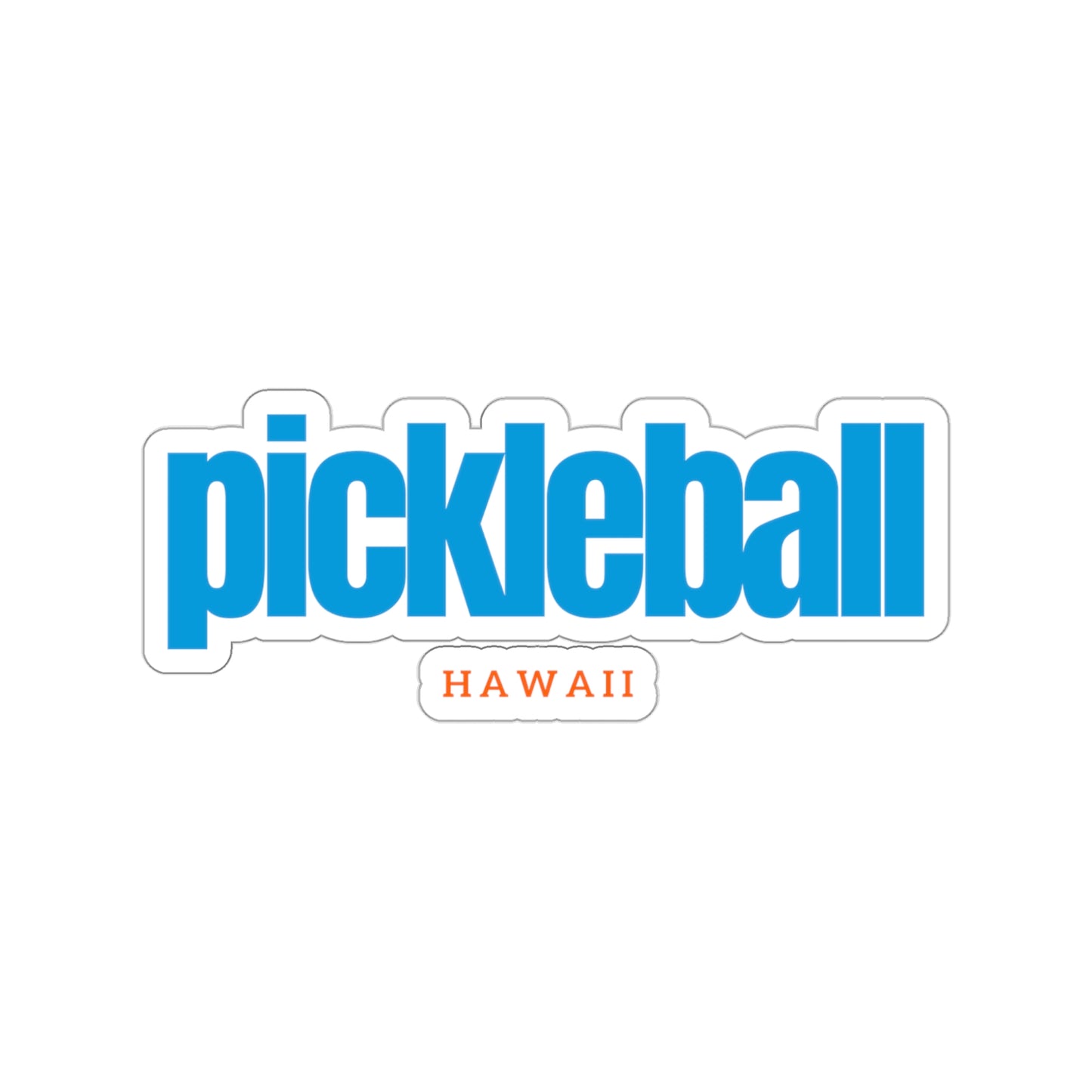 Pickleball Hawaii Sticker