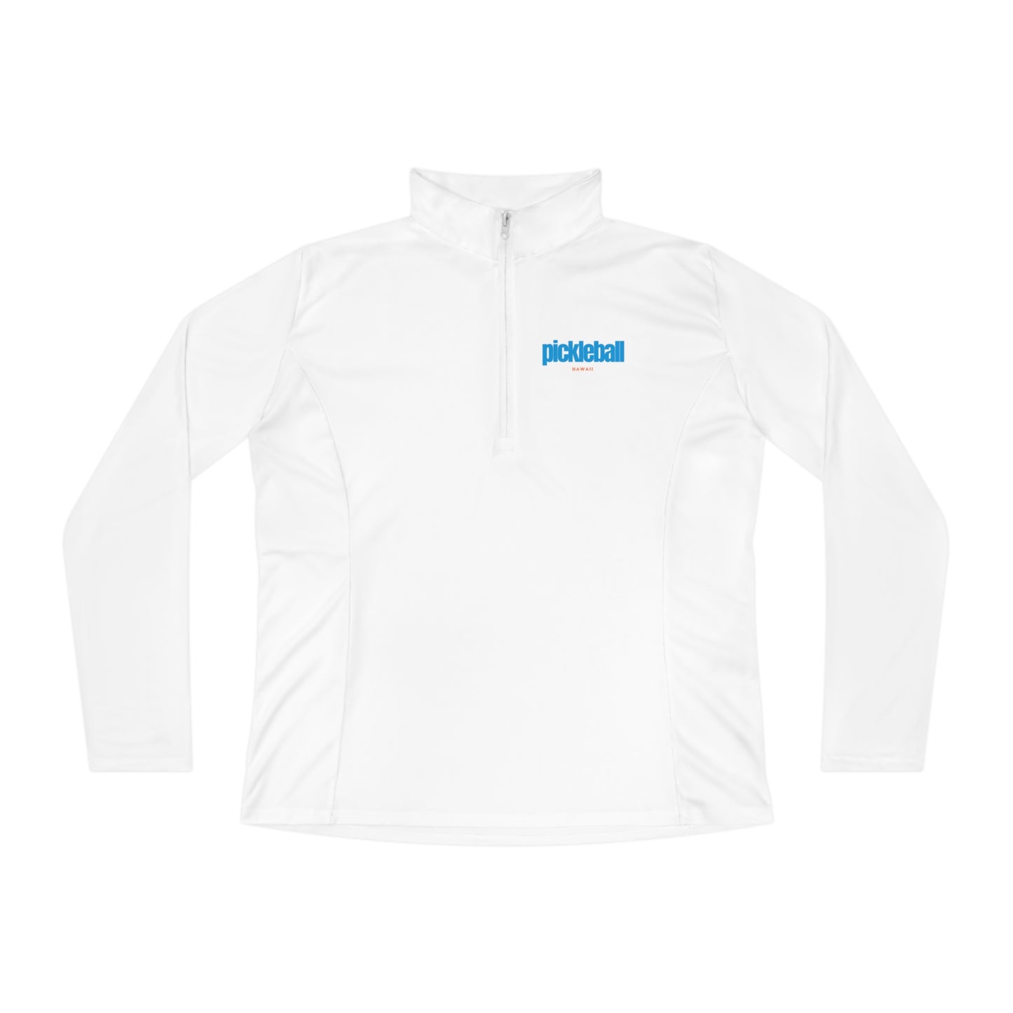 Pickleball Hawaii Ladies Quarter-Zip Pullover