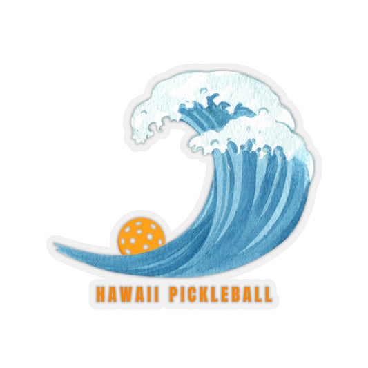 Hawaii Pickleball Surf Sticker