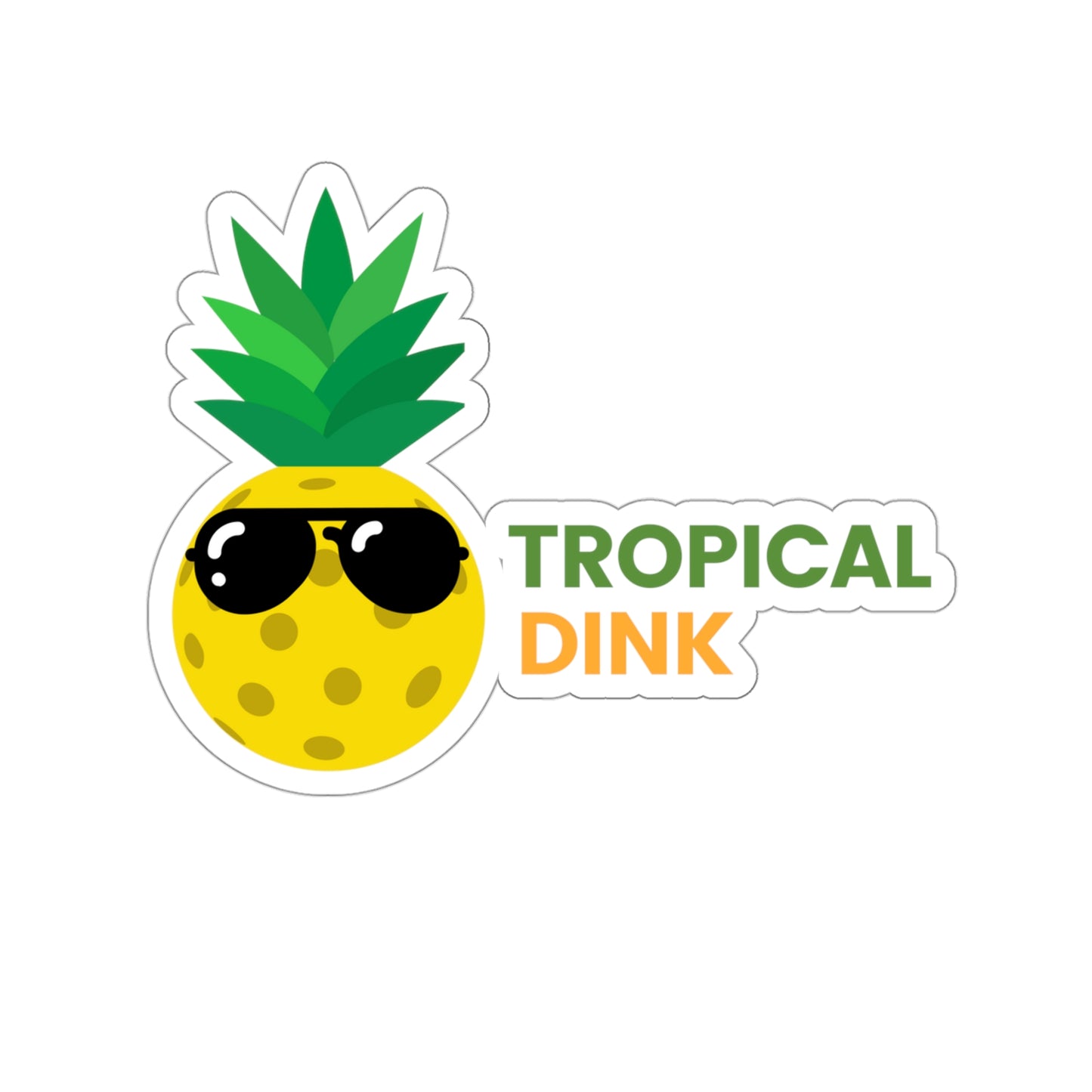 Tropical Dink Sticker